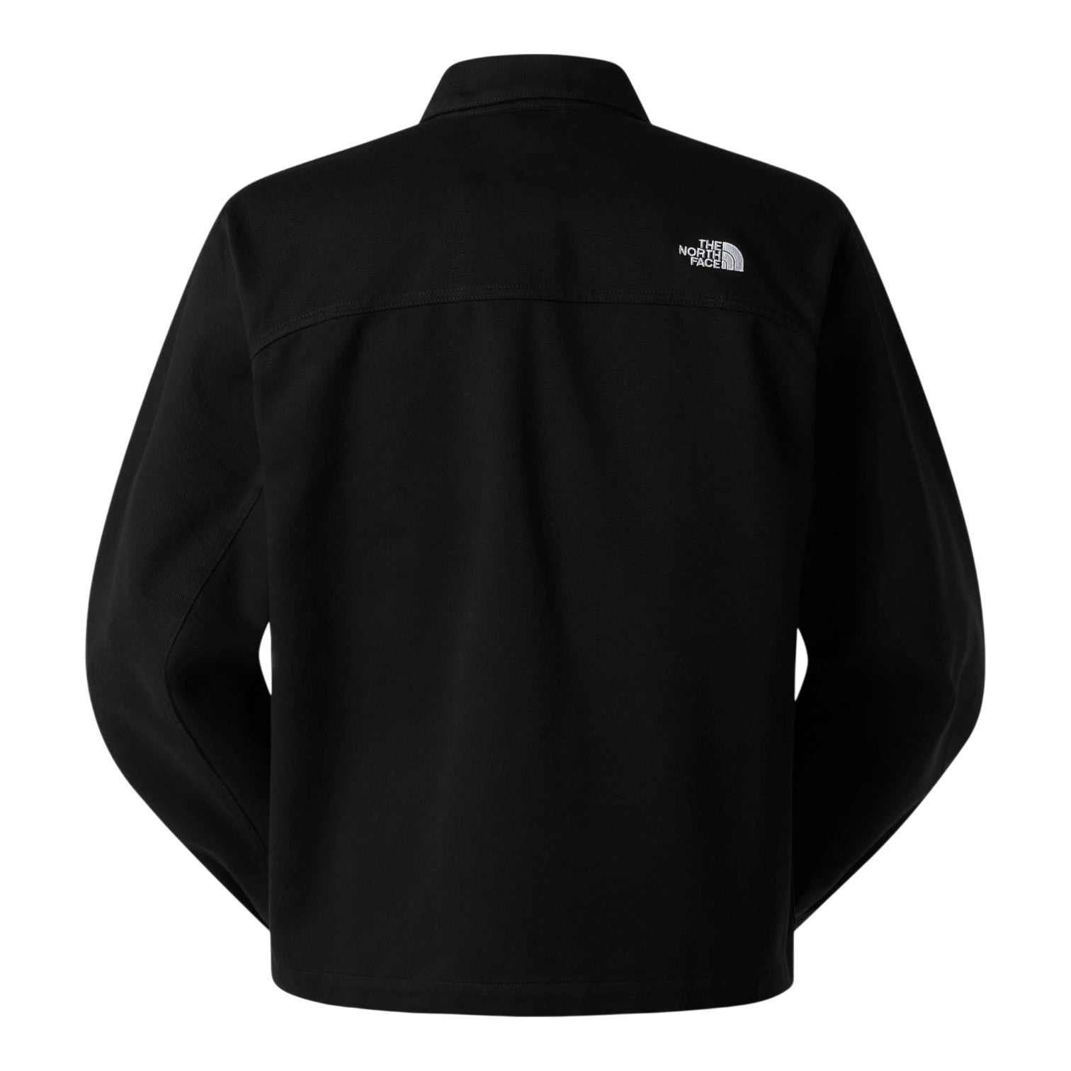 Twill Collared Jacket Black