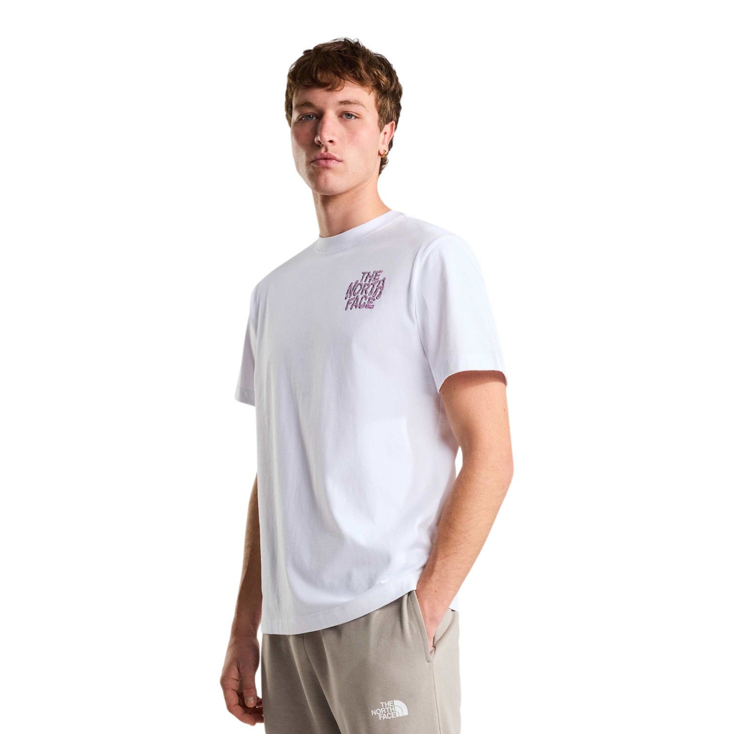 Drip Logo Relaxed Short Sleeve T-Shirt White