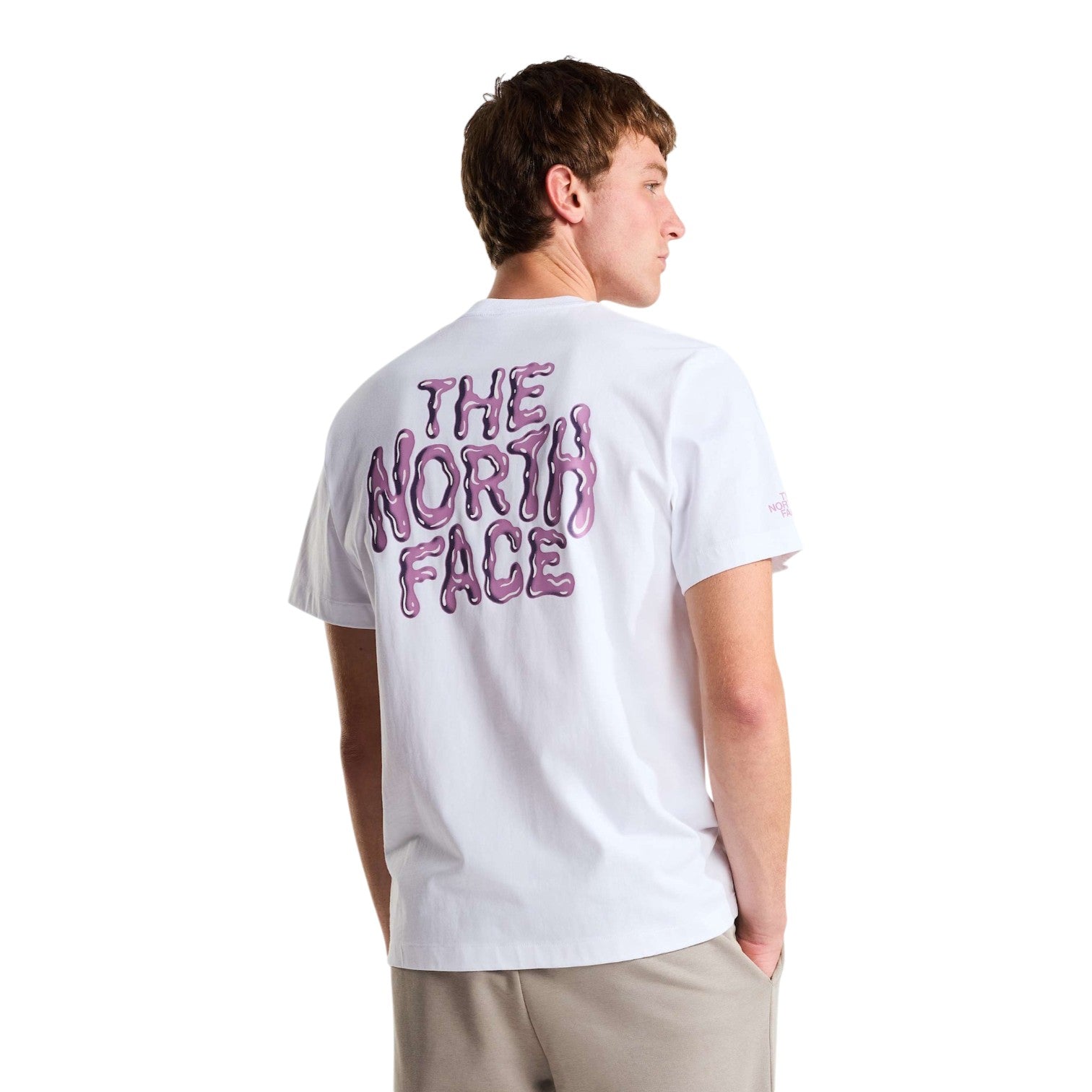 Drip Logo Relaxed Short Sleeve T-Shirt White