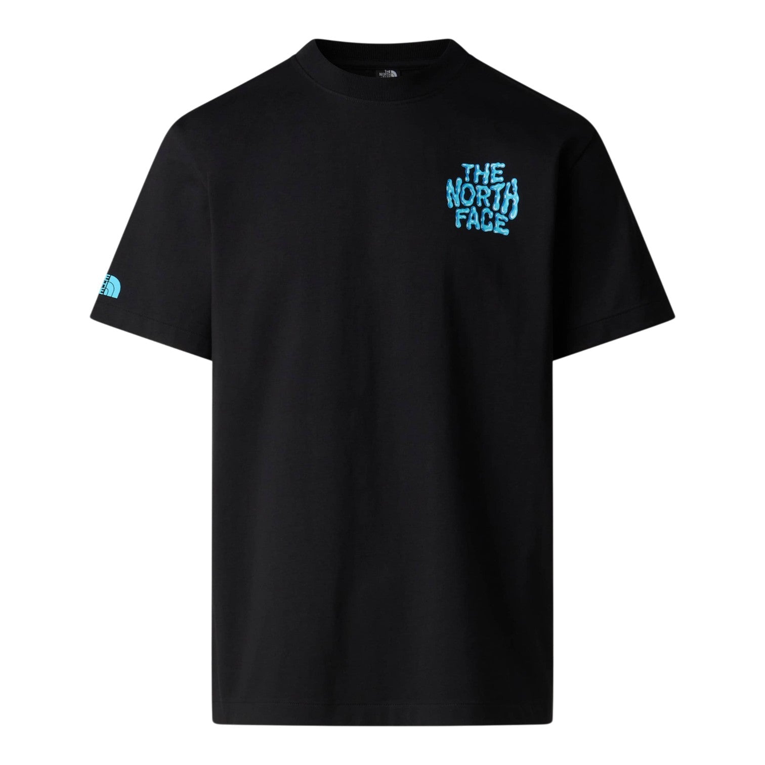 Drip Logo Relaxed Short Sleeve T-Shirt Black