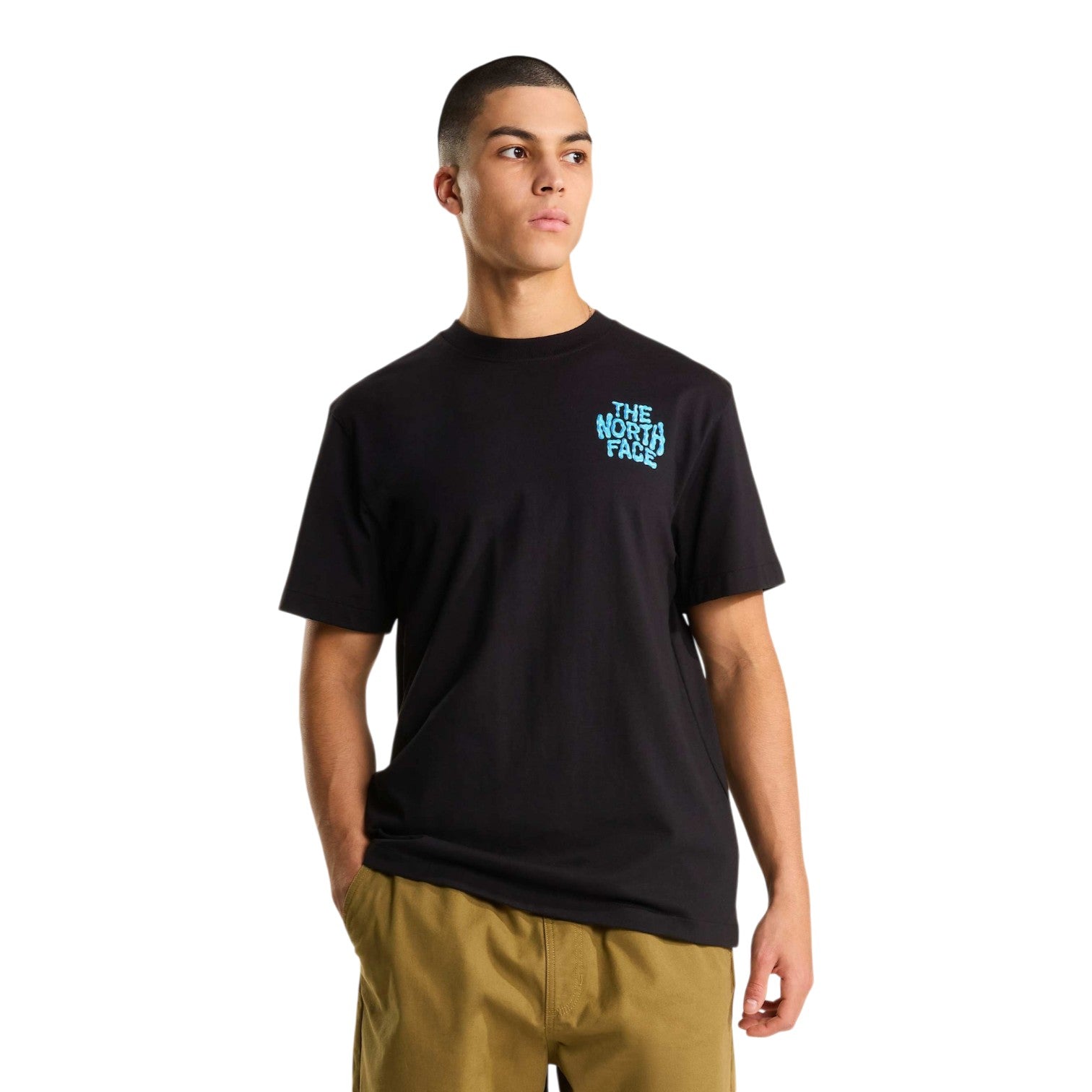 Drip Logo Relaxed Short Sleeve T-Shirt Black