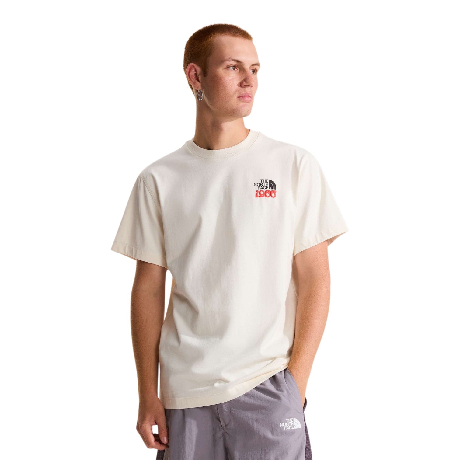 1966 Motion Relaxed Short Sleeve T-Shirt White Dune