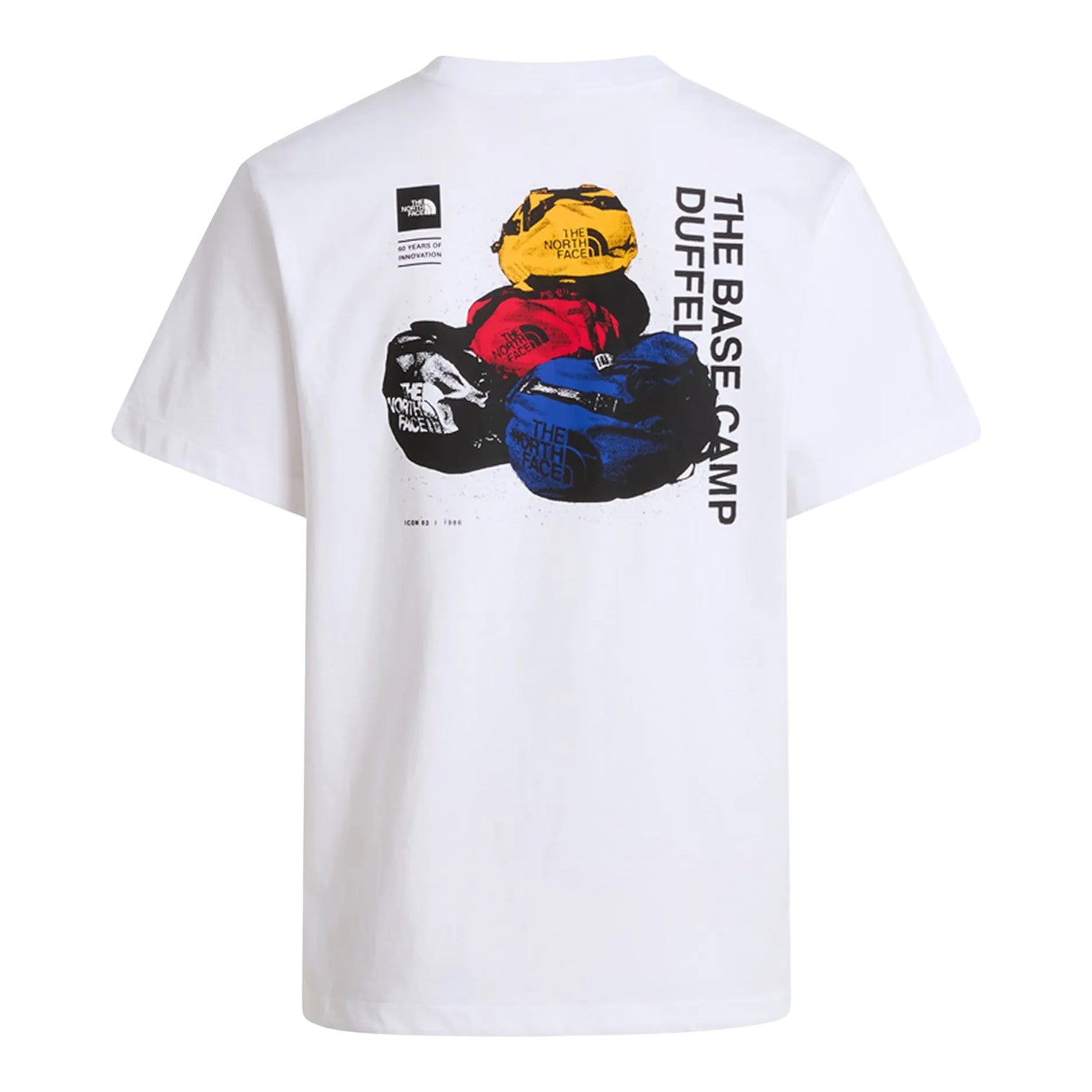 M BCD CELEBRATION RELAXED SHORT SLEEVE T TNF WHITE