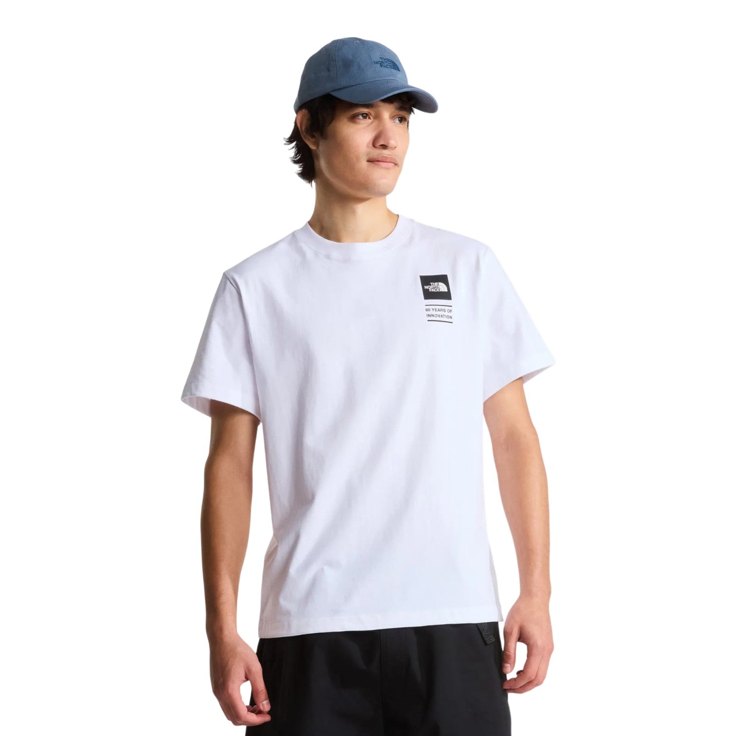 M BCD CELEBRATION RELAXED SHORT SLEEVE T TNF WHITE