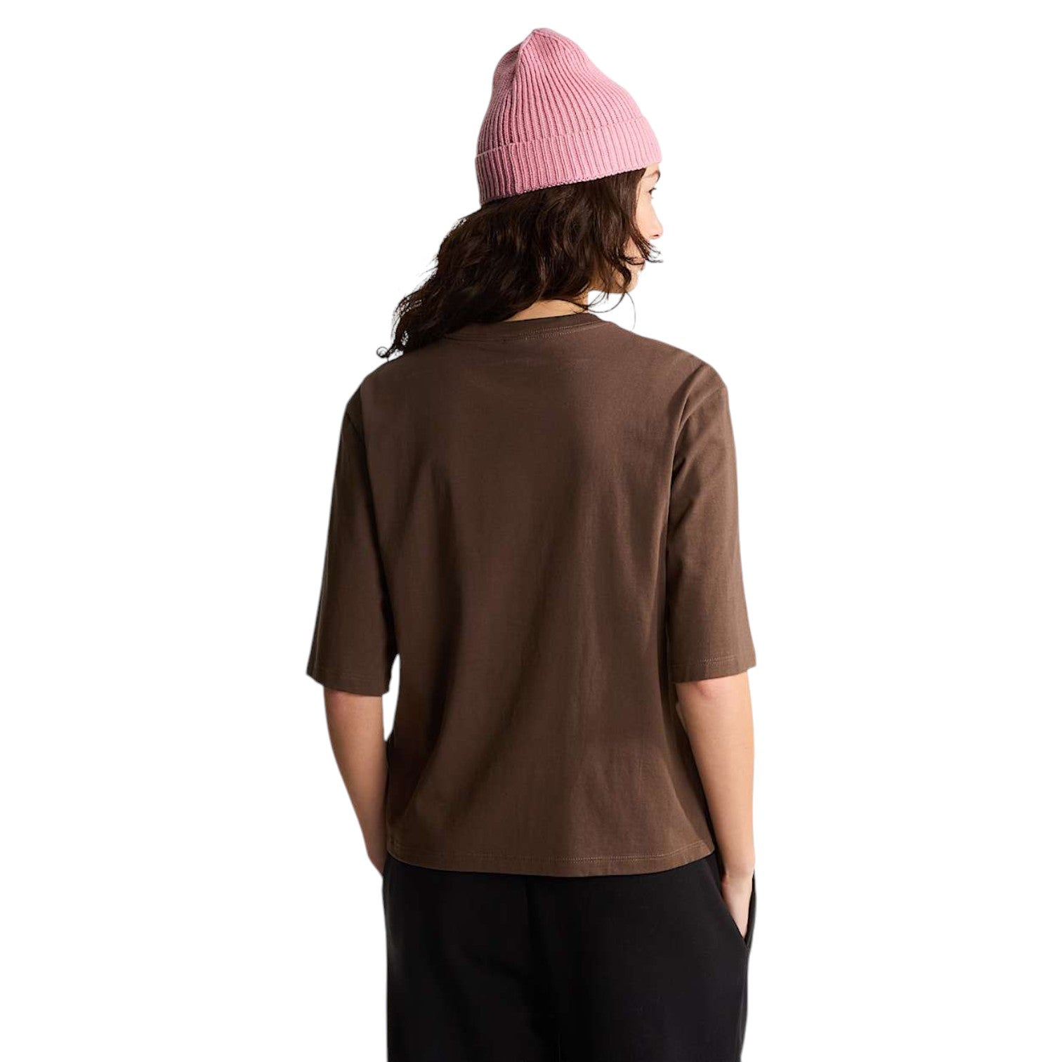 Essential Simple Dome Boxy Relaxed Short Sleeve T-Shirt