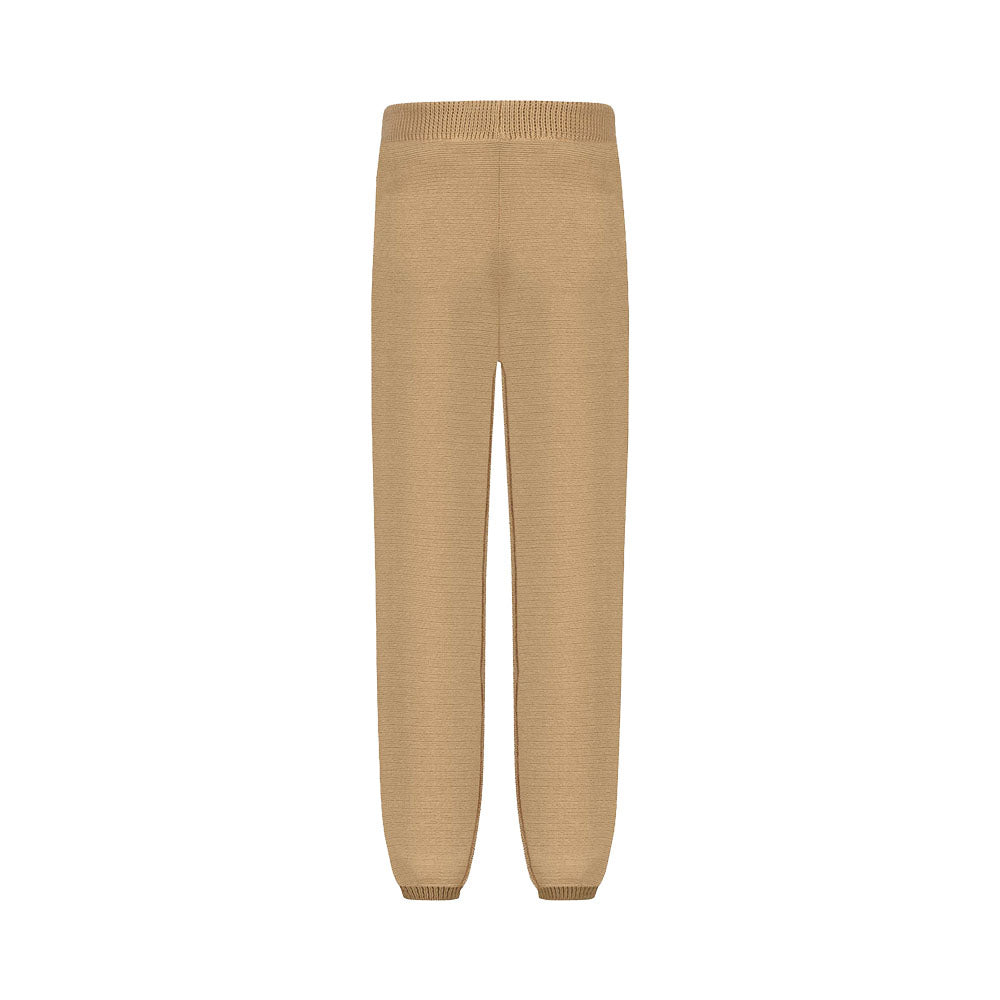Knitted Pants In Brown