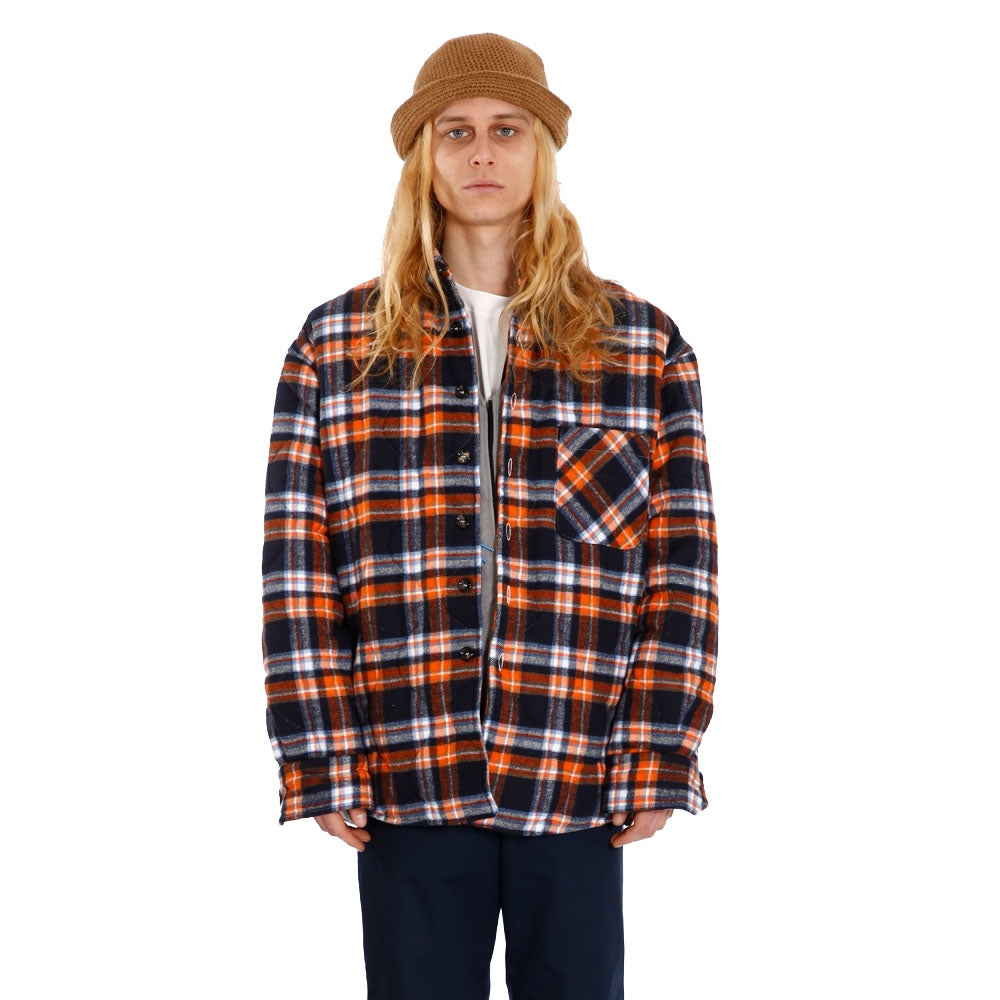 FLANNEL CHECK OVERSHIRT JACKET