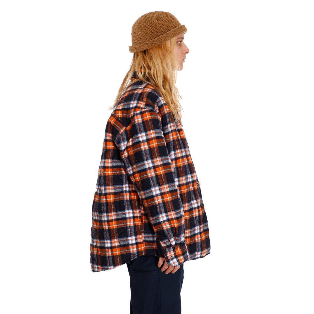 FLANNEL CHECK OVERSHIRT JACKET