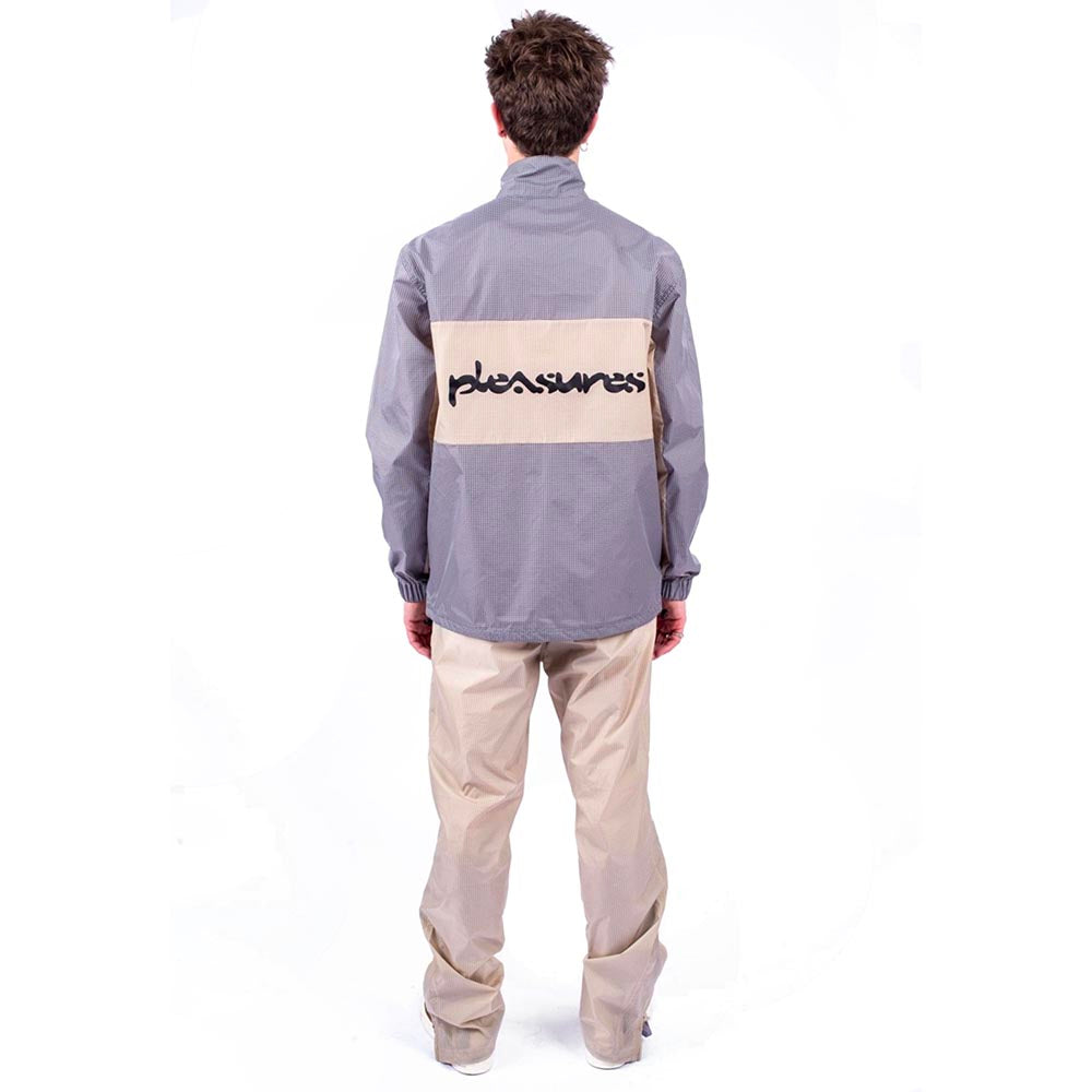 Brick Tech  Track Jacket  i ac White Cream