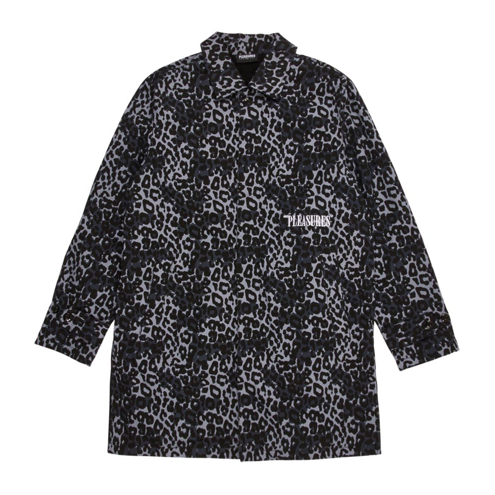 Grave Cheetah Trench Coat
