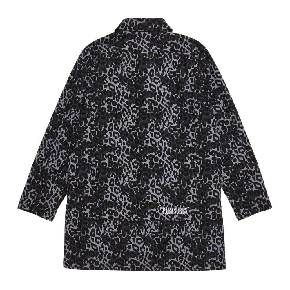 Grave Cheetah Trench Coat