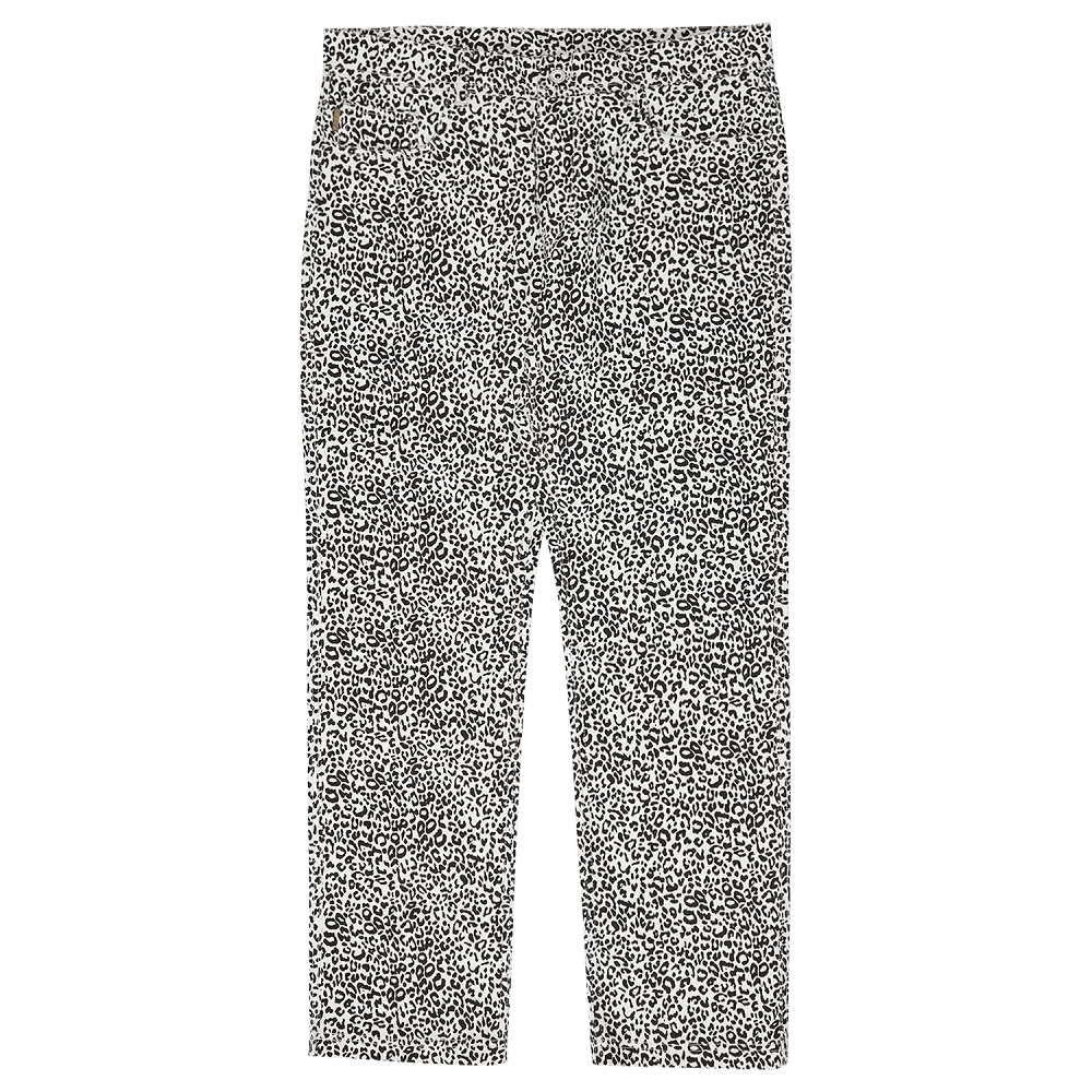 Crystal Cheetah Denim Pant