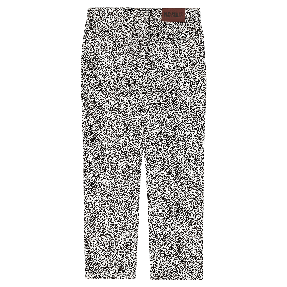 Crystal Cheetah Denim Pant