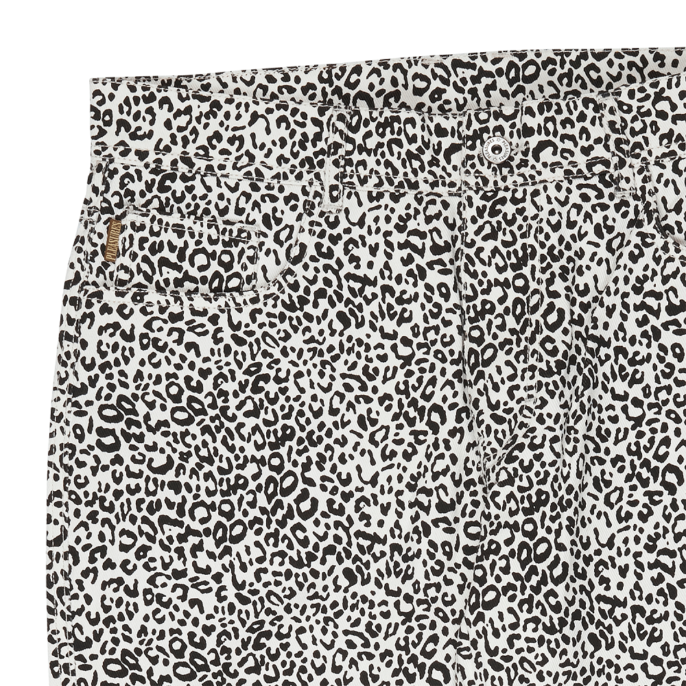 Crystal Cheetah Denim Pant