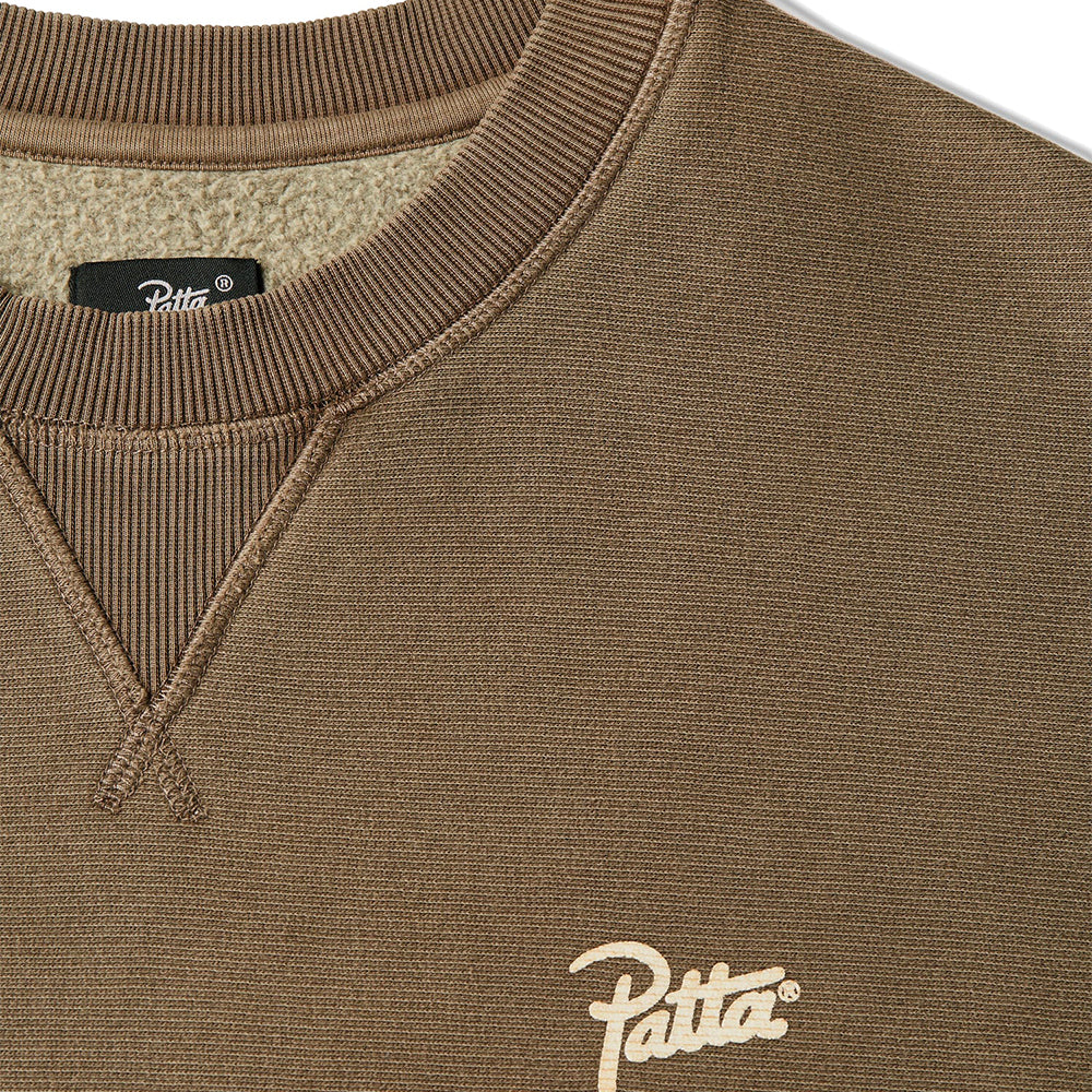 Classic Washed Crewneck Sweater