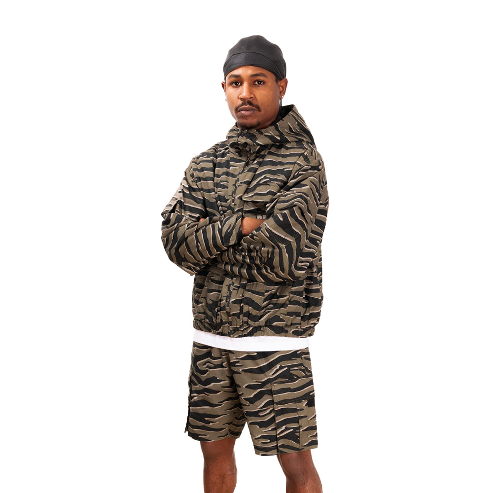 Tiger Stripe Camo Cargo Ripstop Shorts