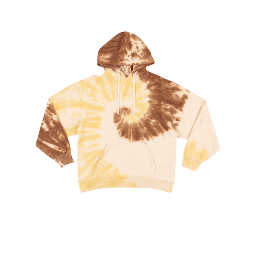Tie Dye Boxy Hooded Sweater
