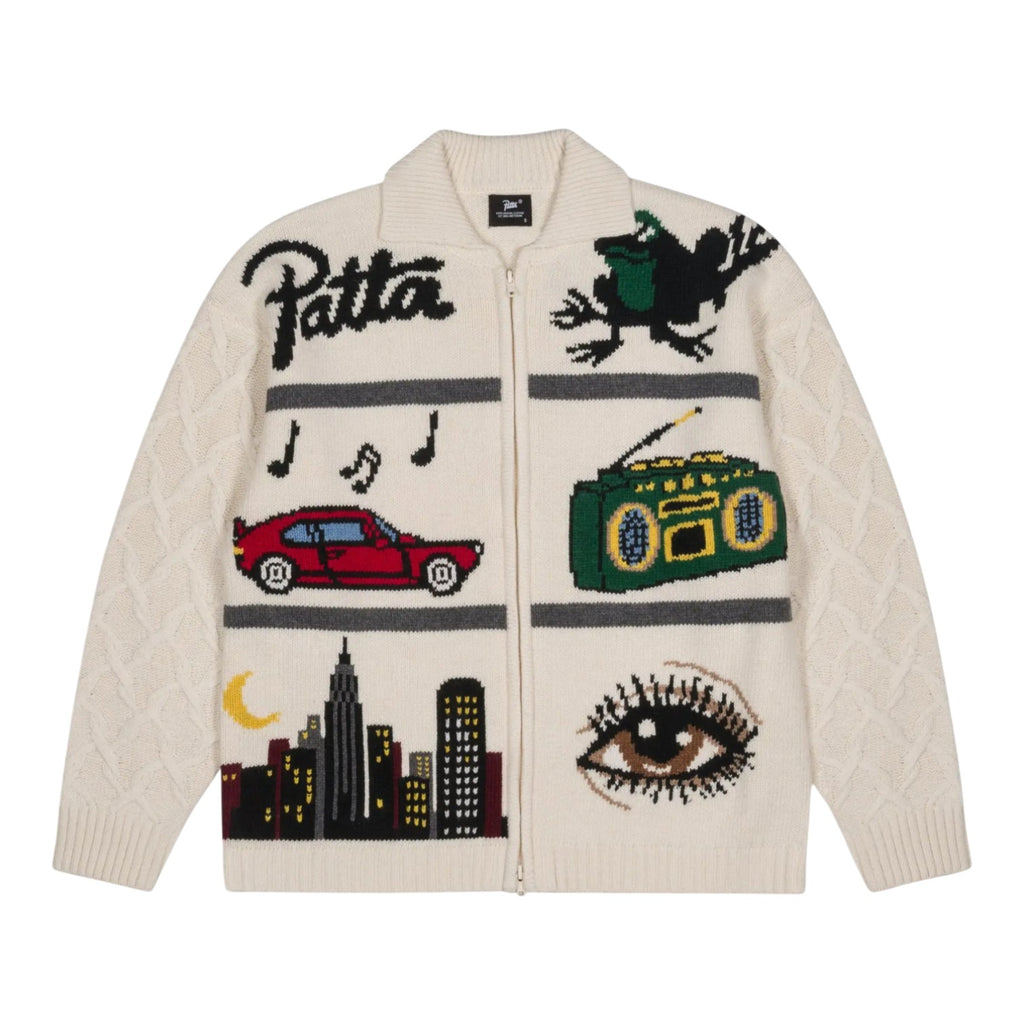 Perfect Day Knitted Cardigan Beige