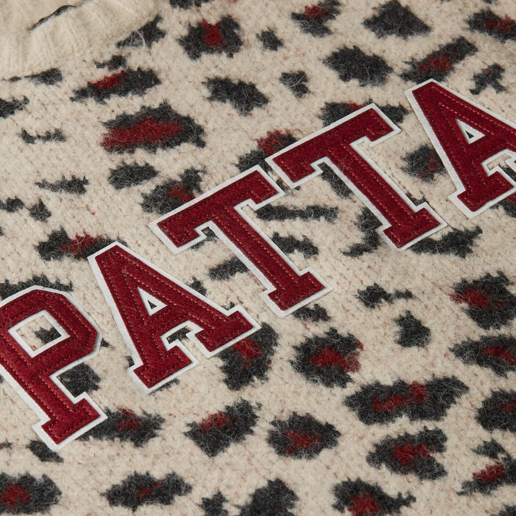 Leopard Brushed Knitted Sweater