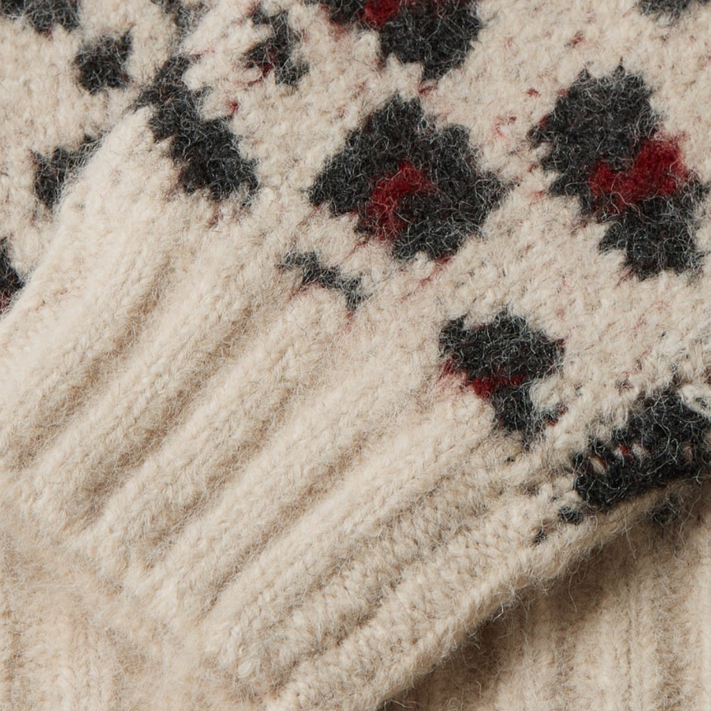 Leopard Brushed Knitted Sweater