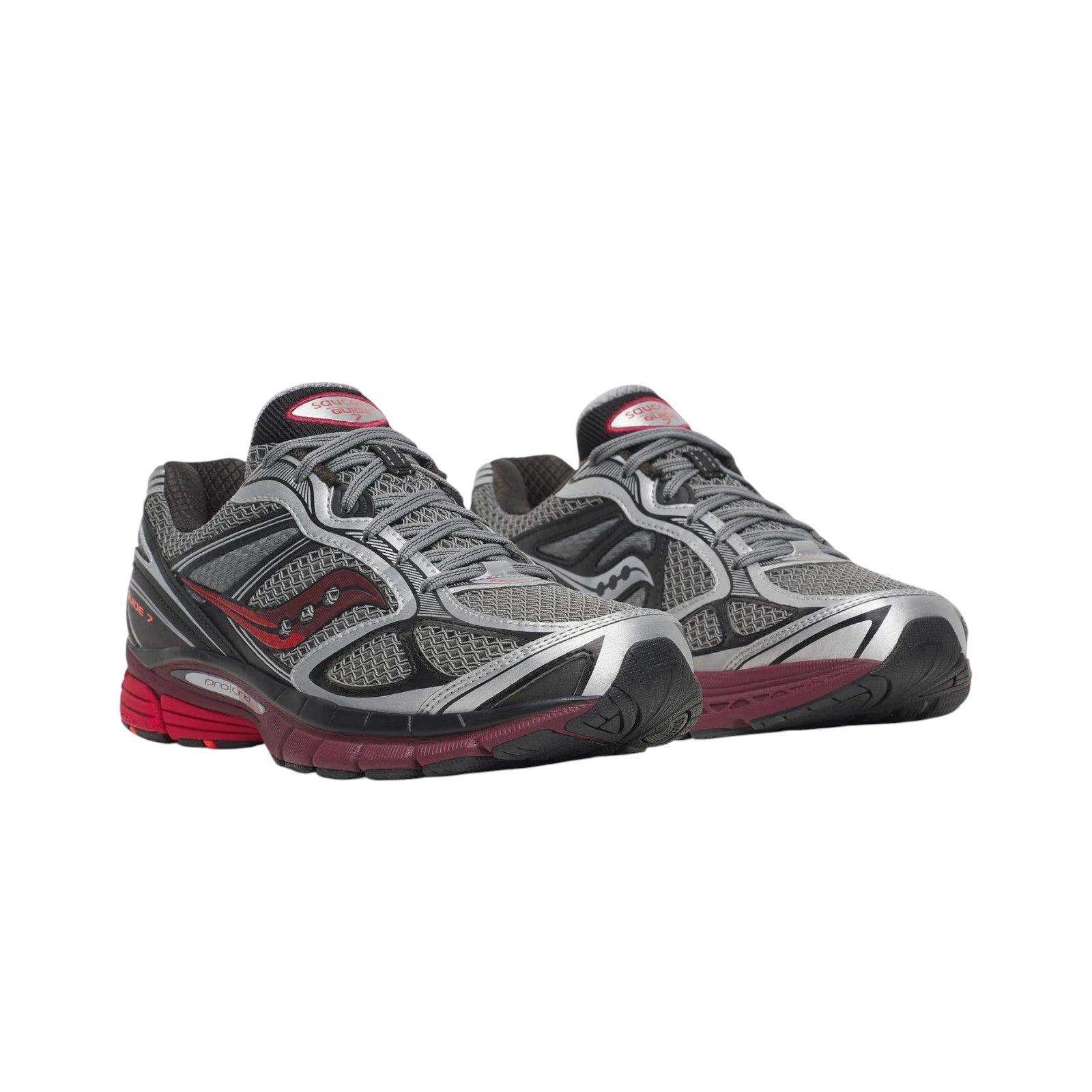 ProGrid Guide 7 Silver Maroon Sneakers