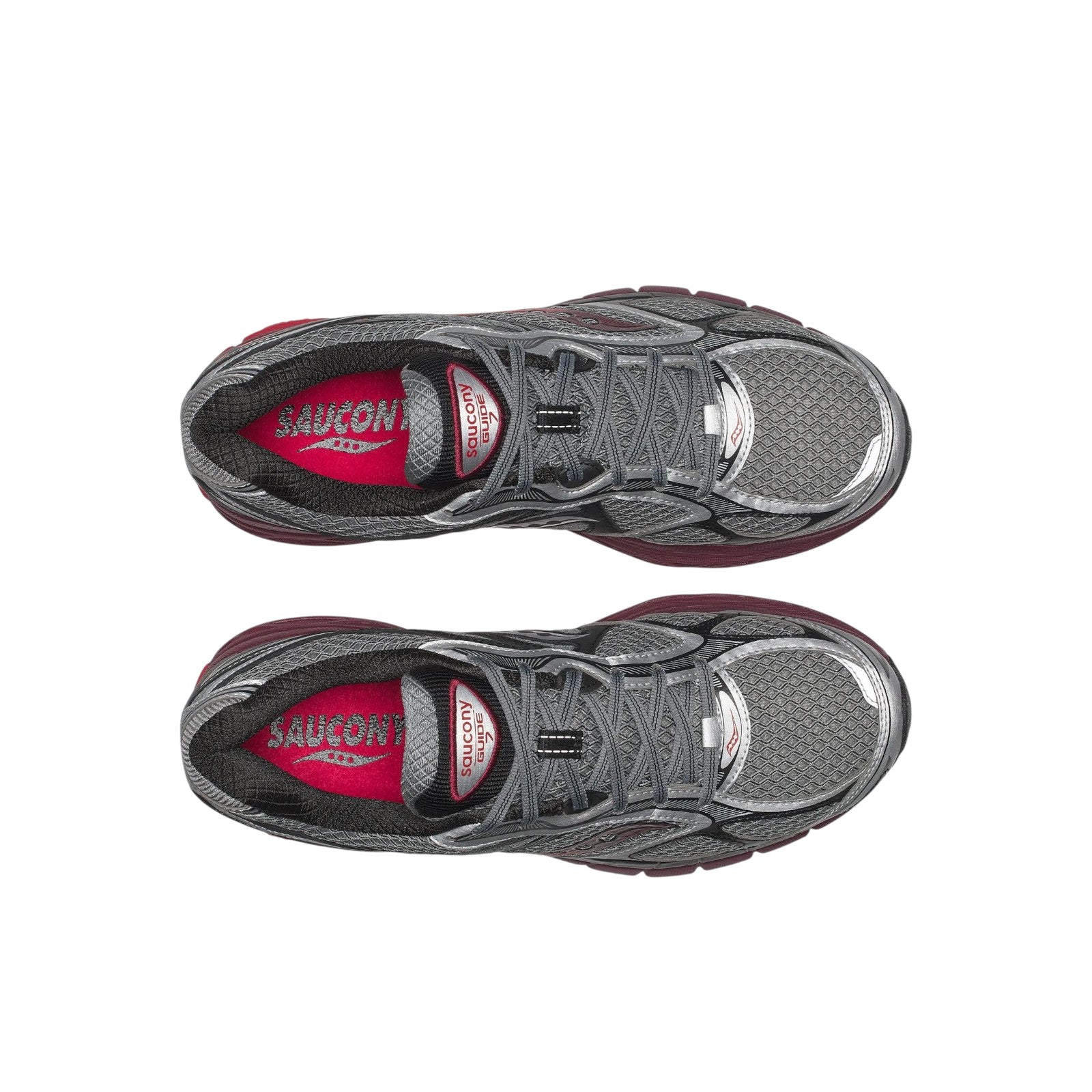 ProGrid Guide 7 Silver Maroon Sneakers