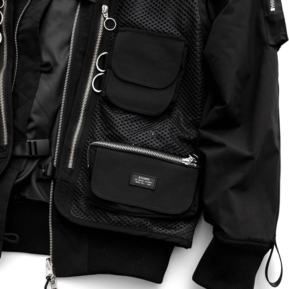 REVERSIBLE UTILITY BOMBER JKT