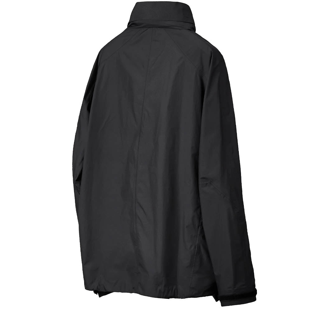 Dyed Men's Coach Jacket Black