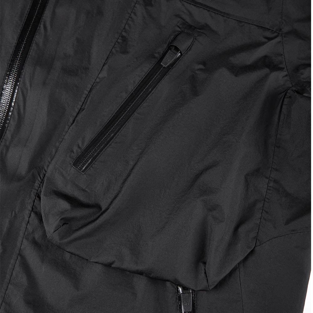 Dyed Men's Coach Jacket Black