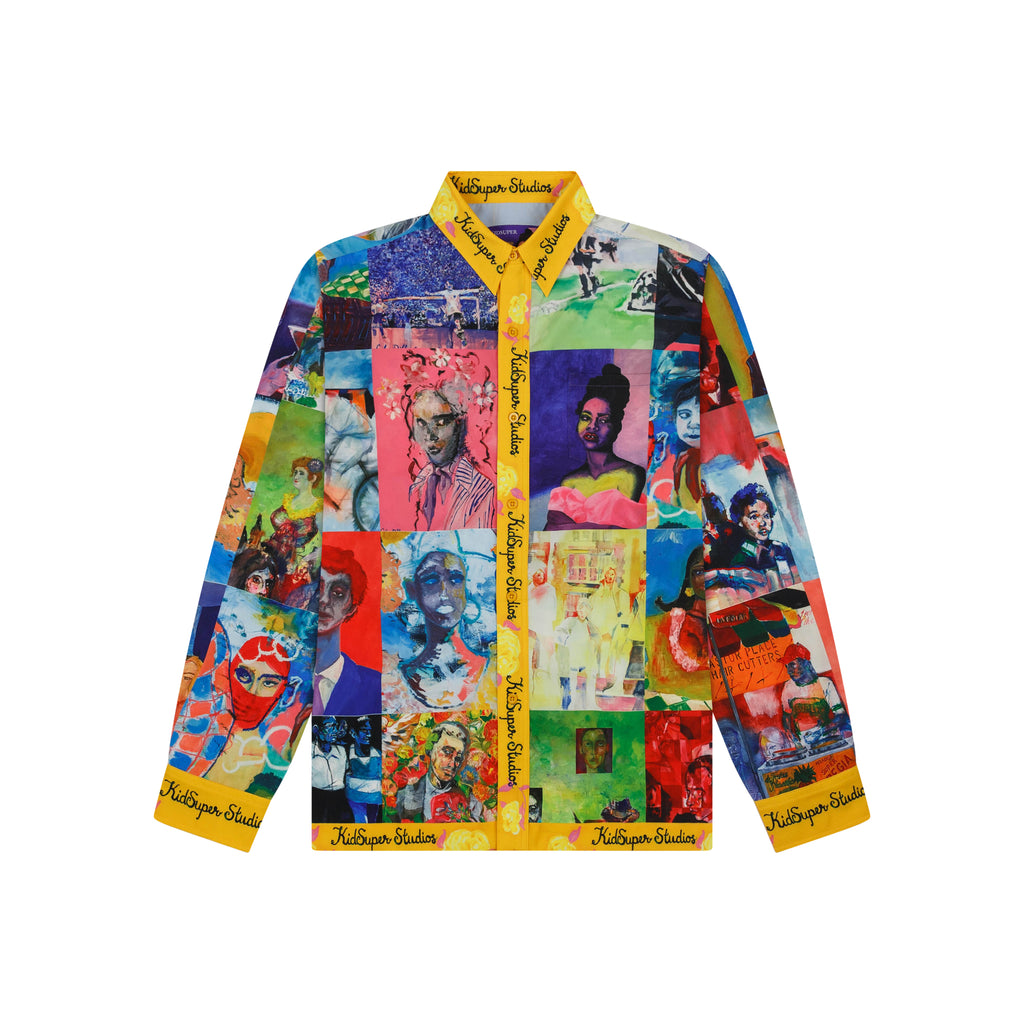 ulti Color Portraits Button Up