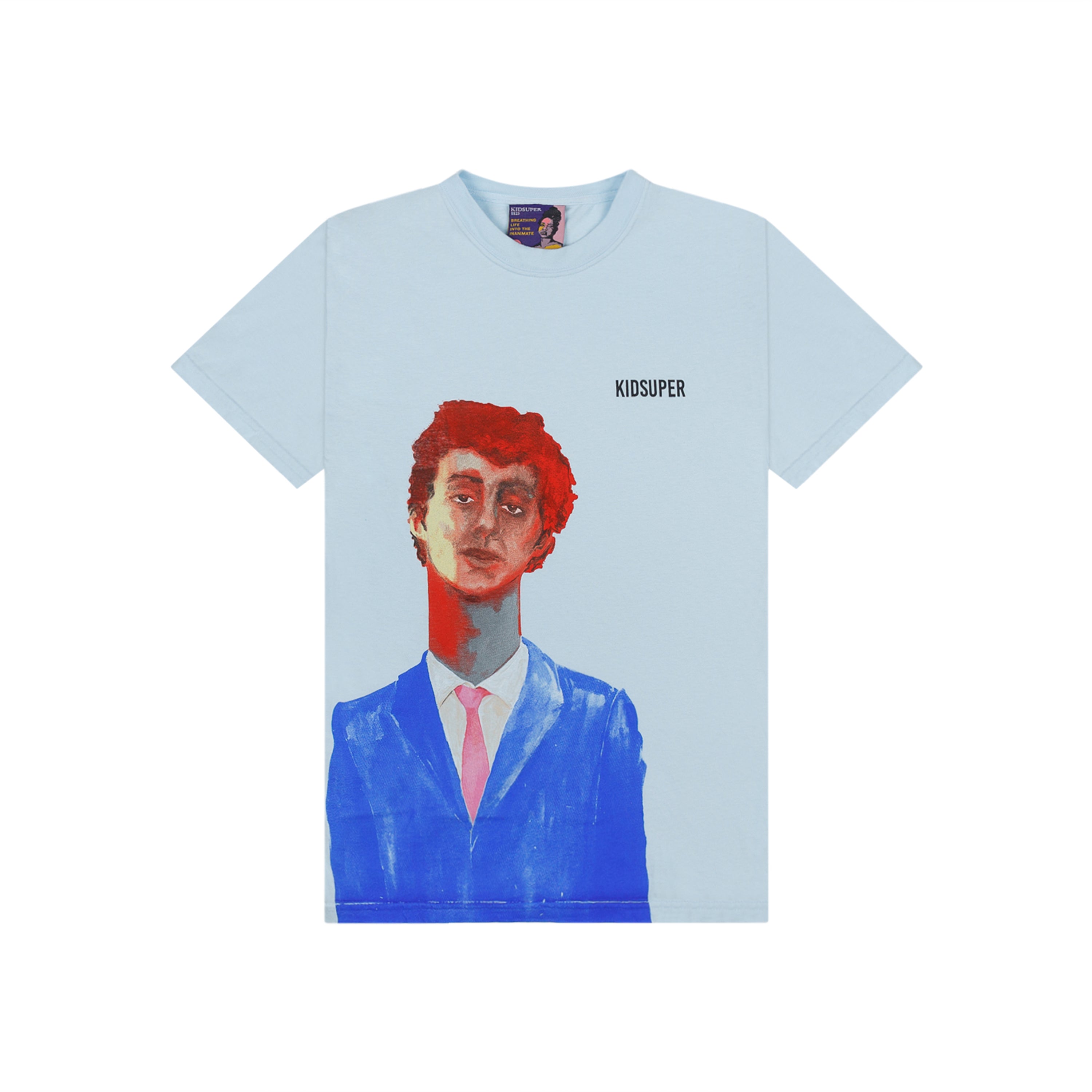 A Boy Tee- Light Blue
