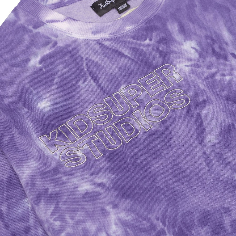 Dyed Crewneck Purp e