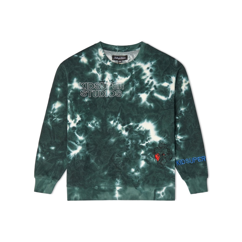 Dyed Crewneck Green