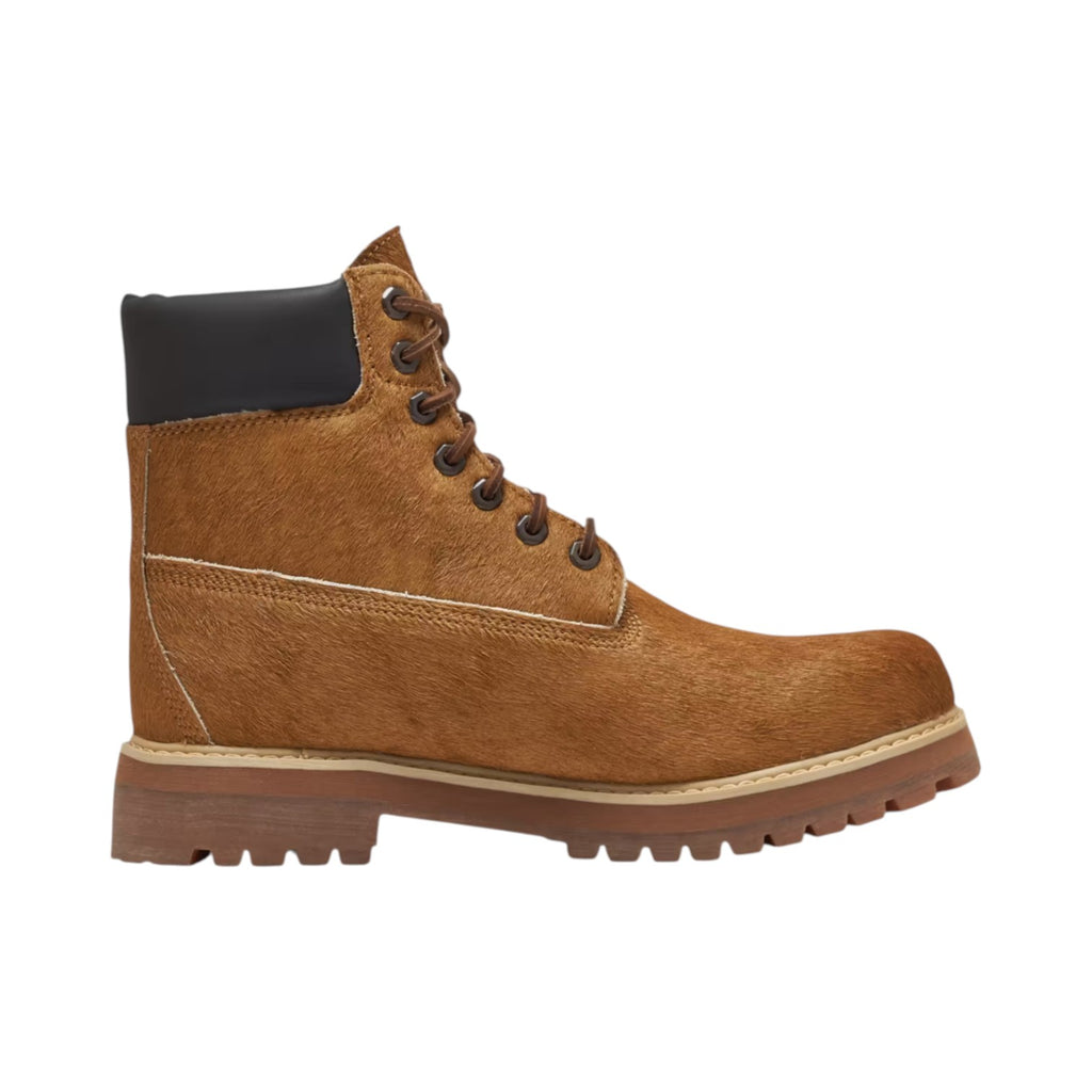 Heritage 6 INCH LACE UP BOOT MEDIUM BROWN HAIR ON