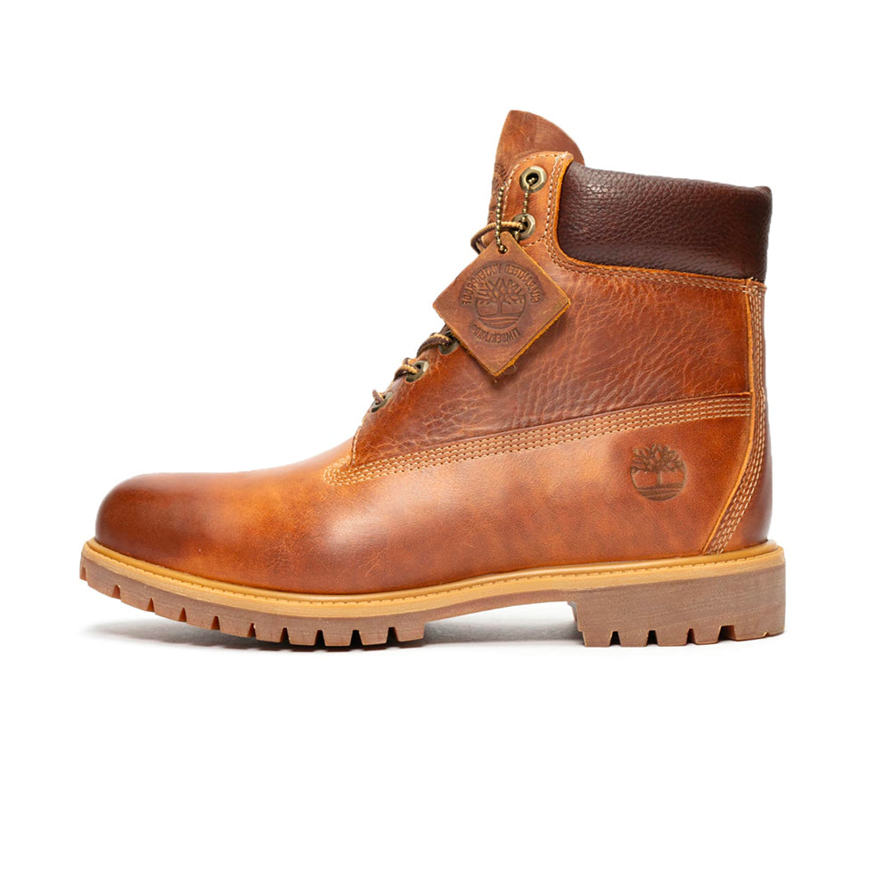 Premium 6 Inch Lace Up Waterproof Boot Brown