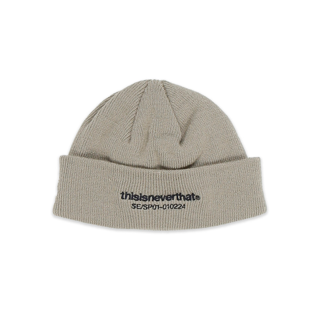 T-Logo Short Beanie Khaki
