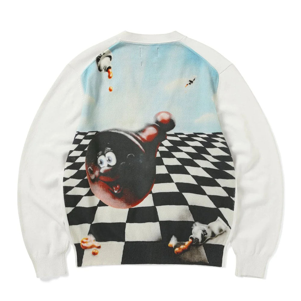 Chess Zip Cardigan