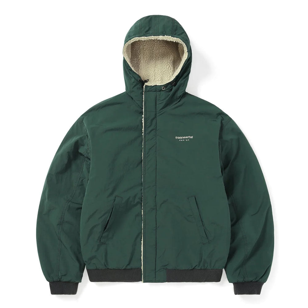 Reversible Sherpa Jacket Green