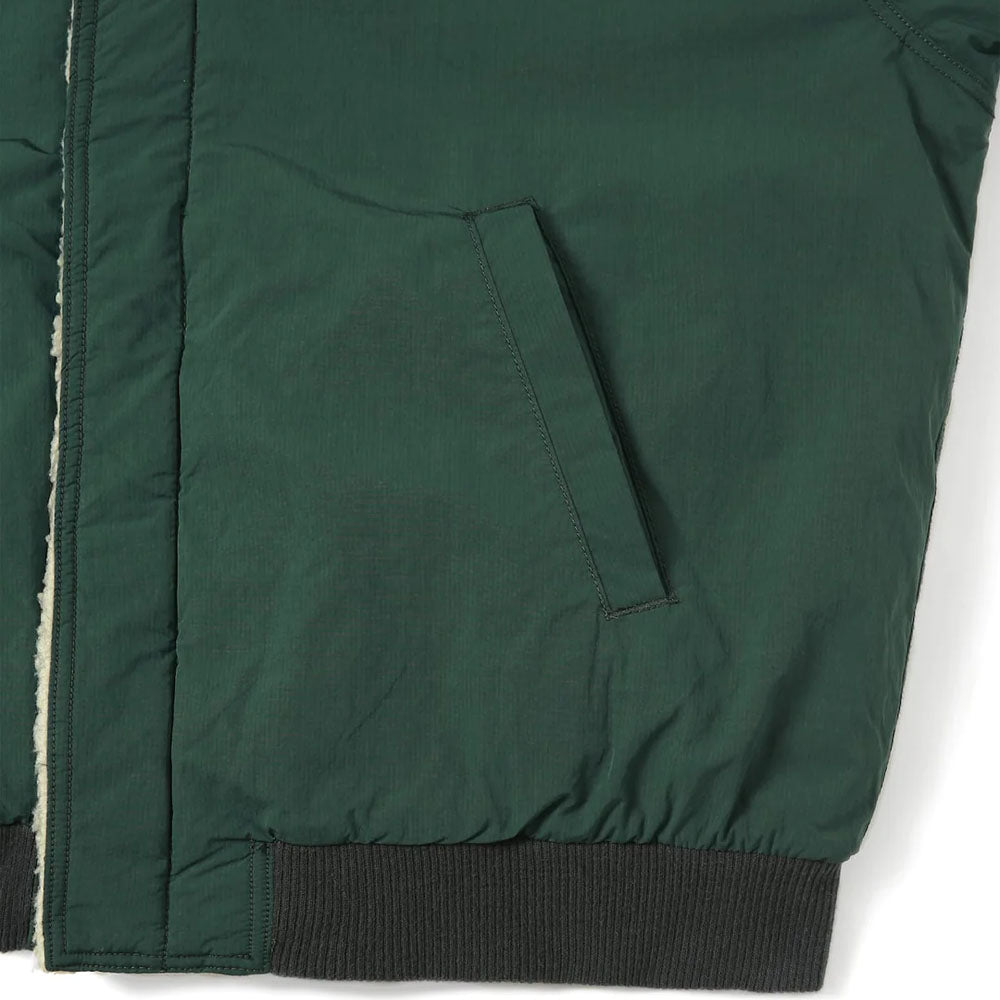 Reversible Sherpa Jacket Green