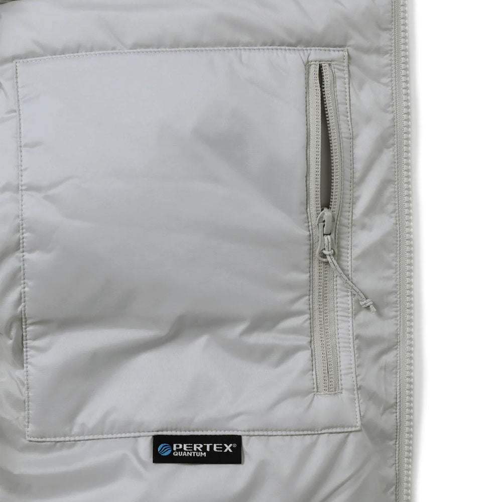 PERTEX® DSN Hooded Down Jacket Grey