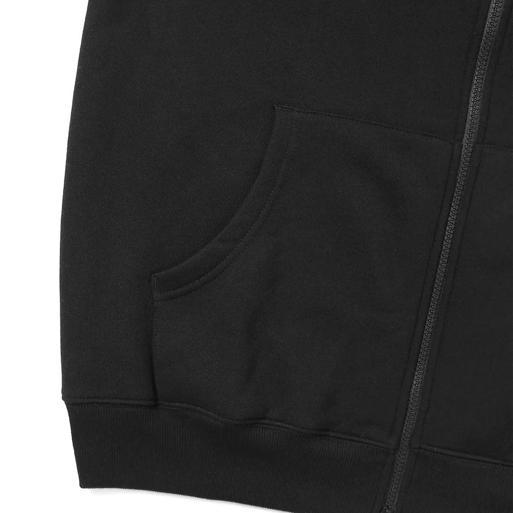CP INTL. Logo Zip Hoodie Black