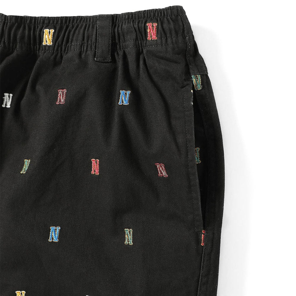 Embroidered Easy Pant