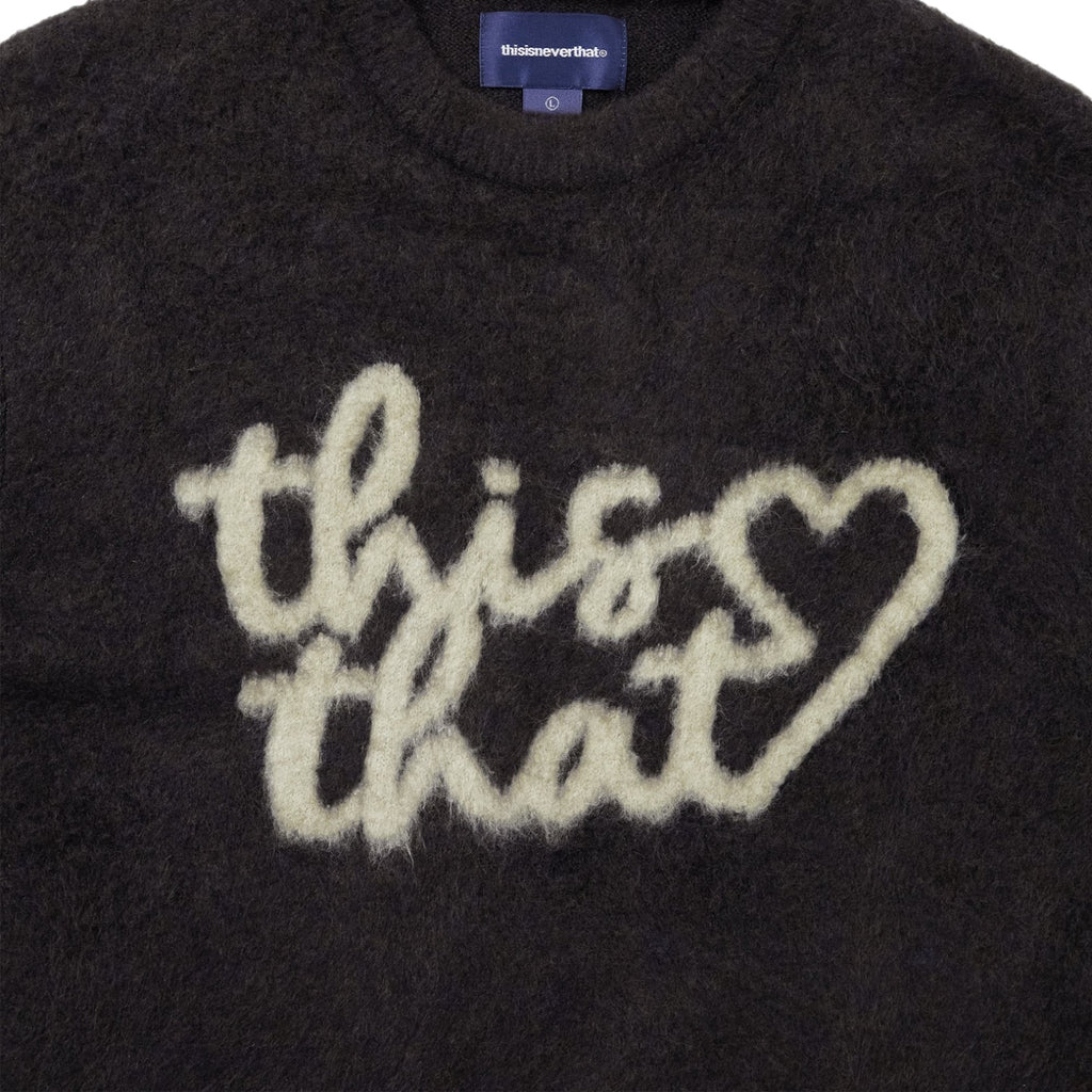 Heart Logo knit Sweater