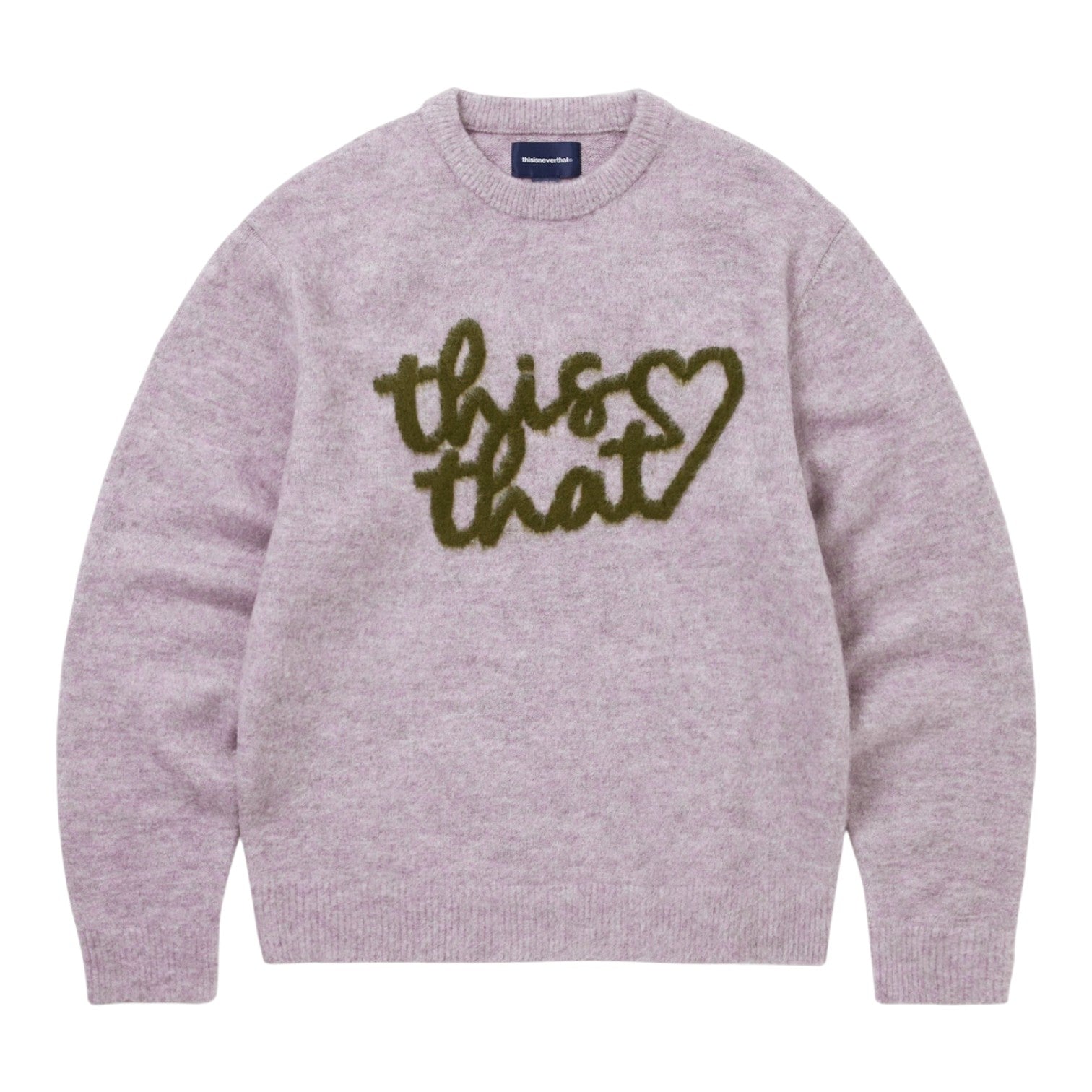 Heart Logo knit Sweater