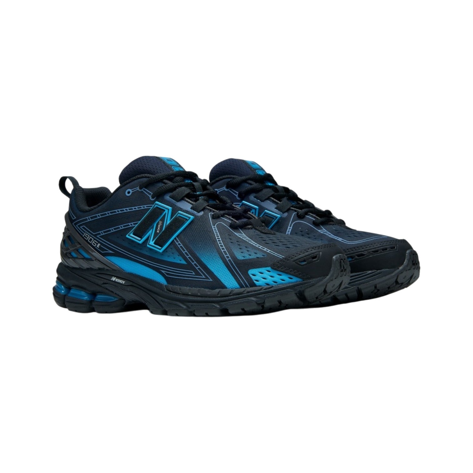 1906 Black/Blue Sneakers