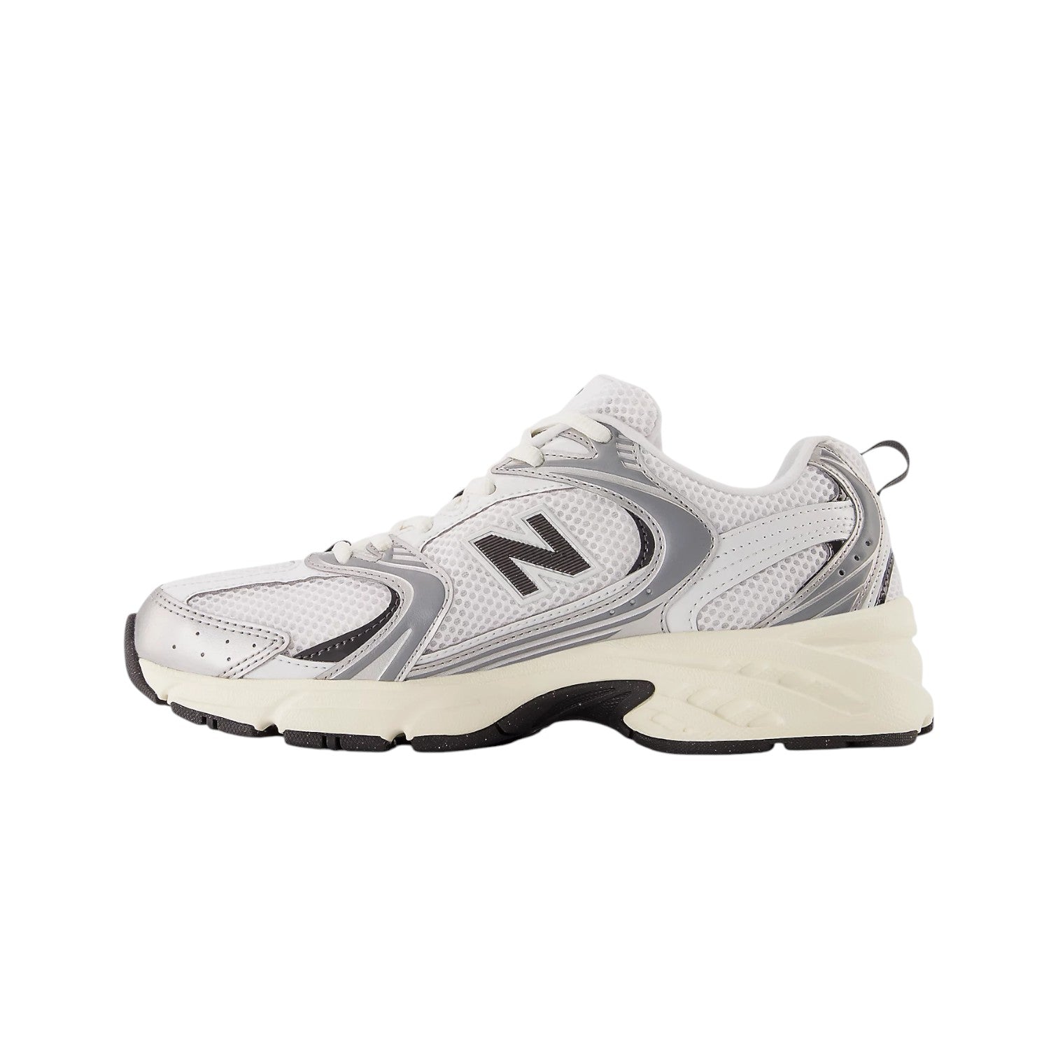New Balance 530 Silver Metallic Black Cement