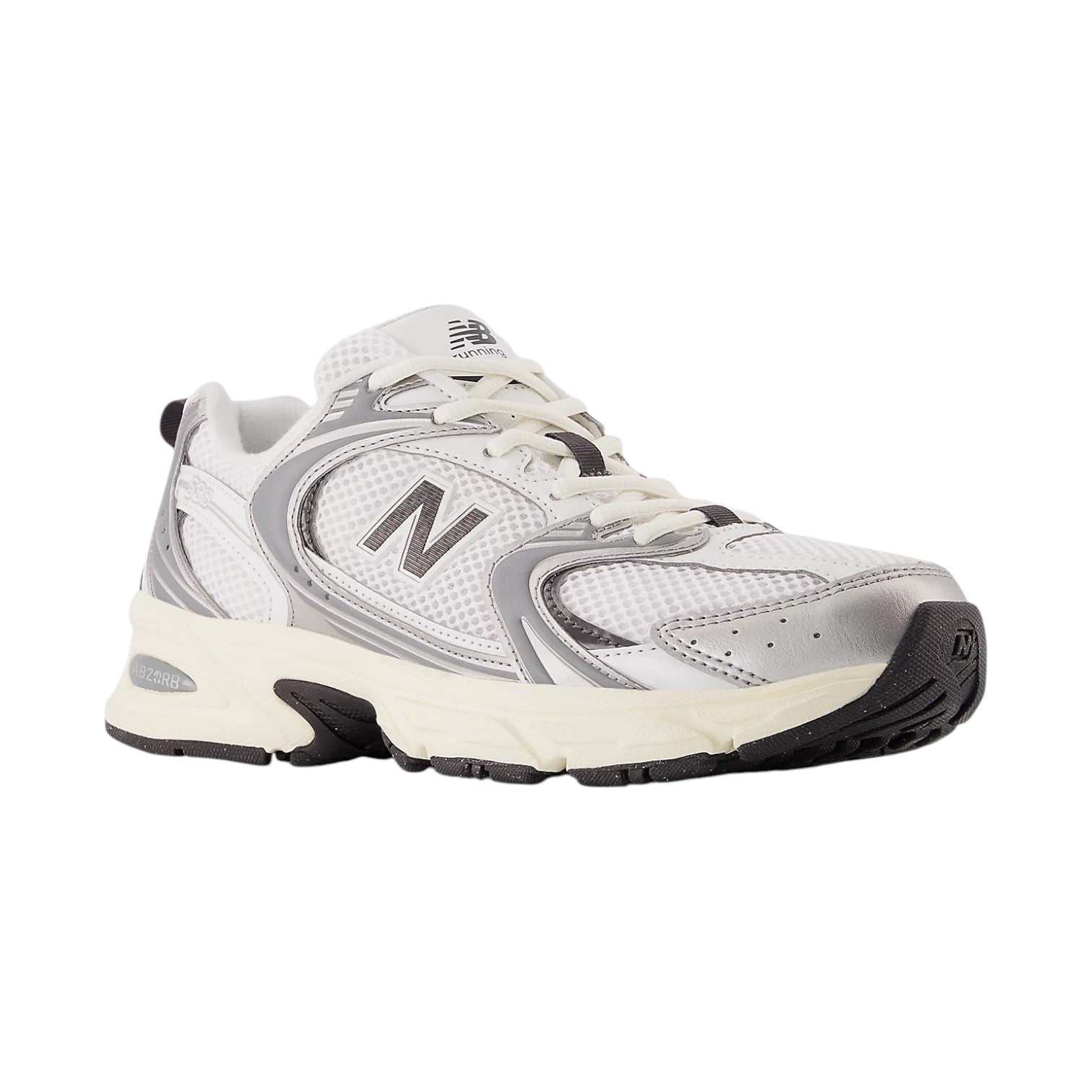 New Balance 530 Silver Metallic Black Cement