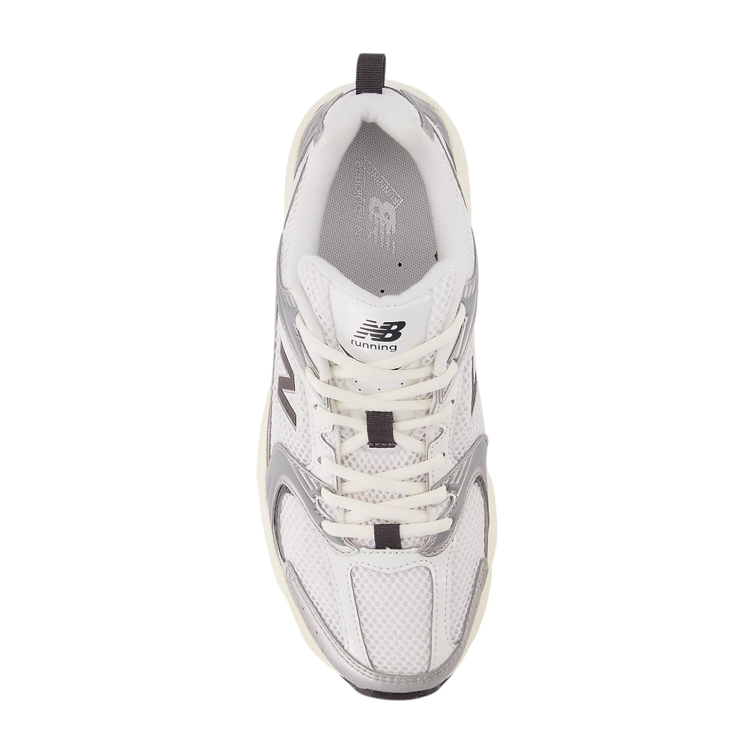 New Balance 530 Silver Metallic Black Cement