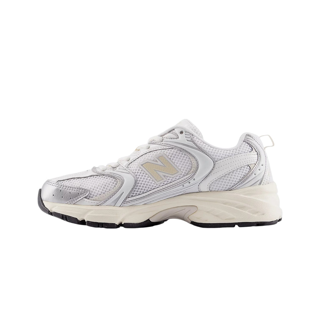 New Balance 530 Silver Metallic Linen