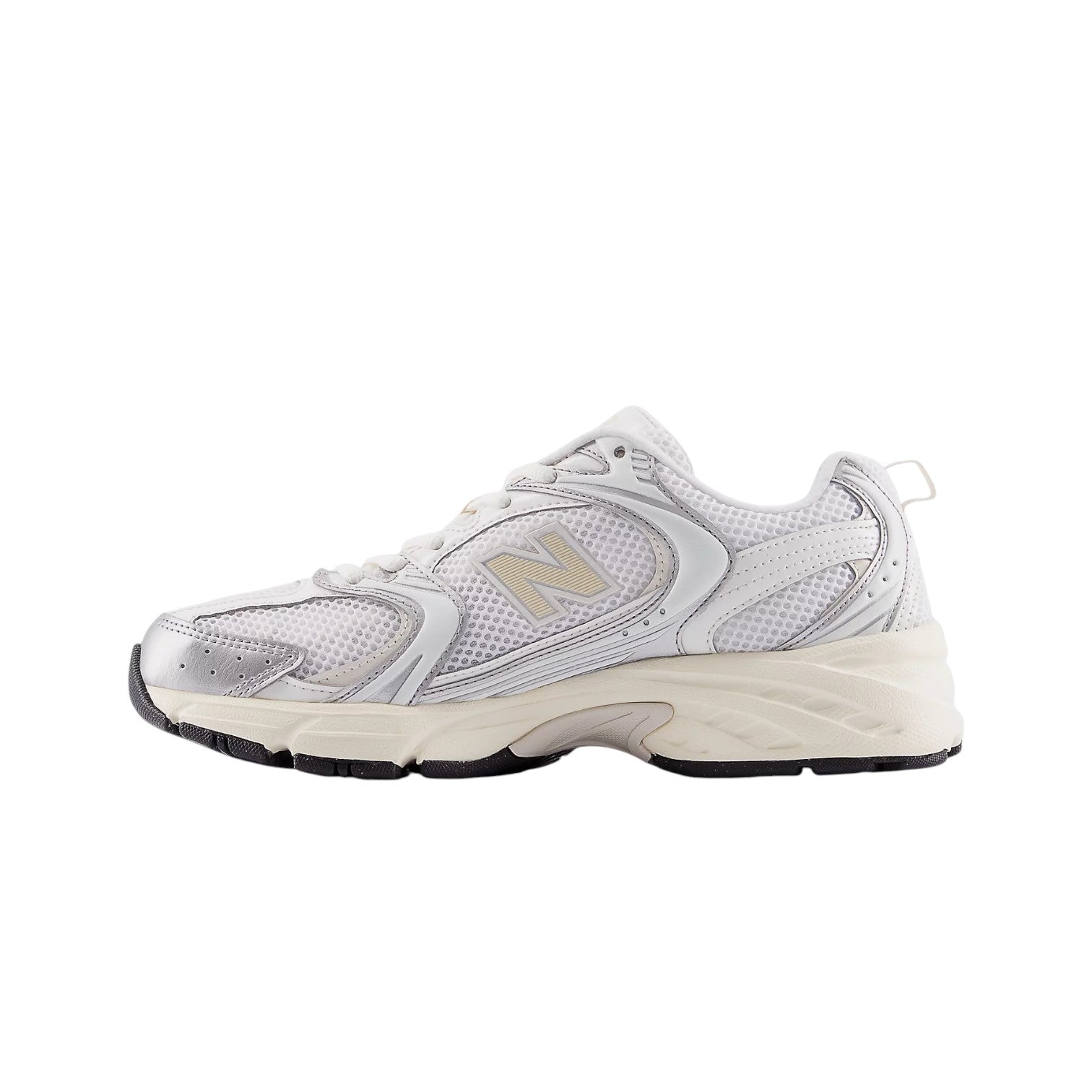 New Balance 530 Silver Metallic Linen
